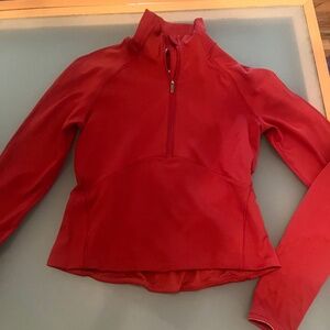 Lululemon Long Sleeve Running top. Rust color. Size 6